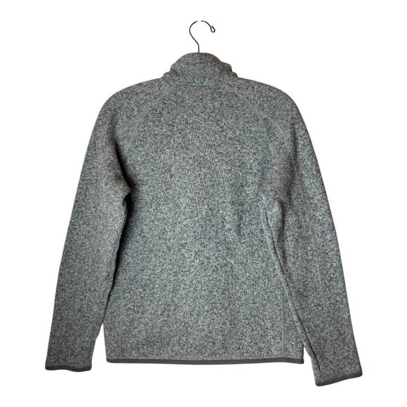 Patagonia Sweater‎ Women Small Gray Better Sweater Quarter Zip Pullover Gorpcore - Picture 3 of 9